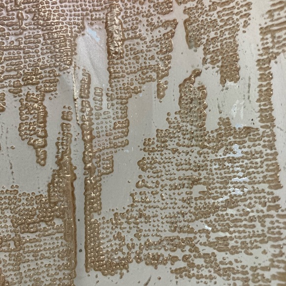 Artistic Accents Reverse Hand Painted Art Glass Elongated Oval Bowl - Picture 10 of 14